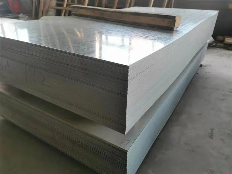 Galvanized steel plate